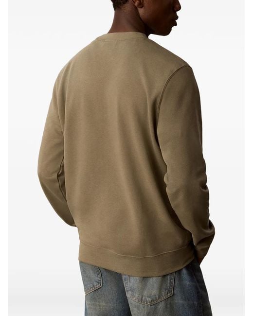 Calvin Klein Natural Logo-Patch Sweater for men