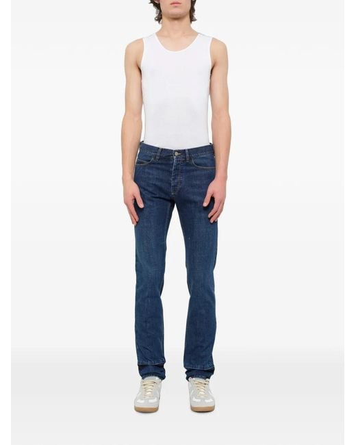 Lanvin Blue Five-Pockets Jeans for men