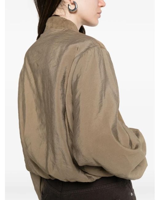 Leather Authority Brown Zip-Up Jacket