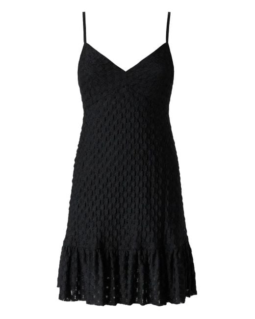 Missoni Gebreide Mini-Jurk in het Black