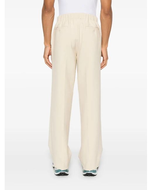 Pantaloni A Gamba Ampia di Sandro in Natural da Uomo