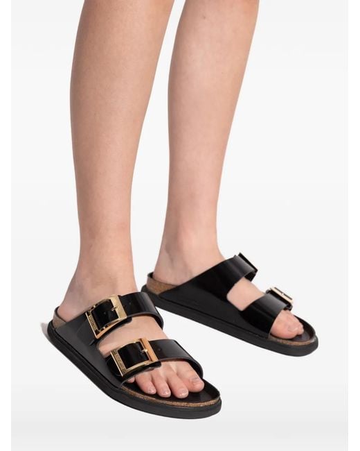 Birkenstock Black Arizona Buckle-Fastening Sandals