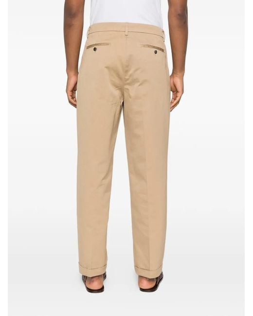 Barena White Drapier Varotto Trousers for men