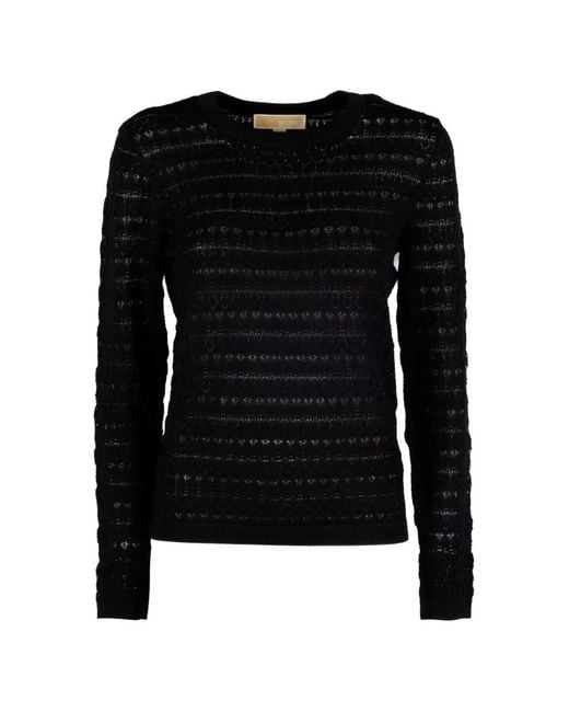 Pull En Maille Michael Kors en coloris Black