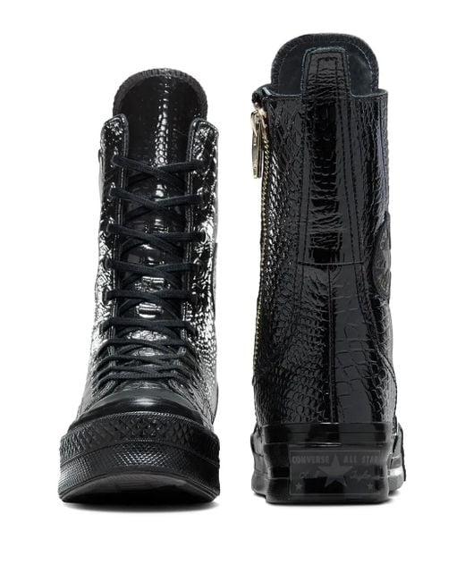 Bottes Chuck 70 Plus X High En Cuir Converse en coloris Black