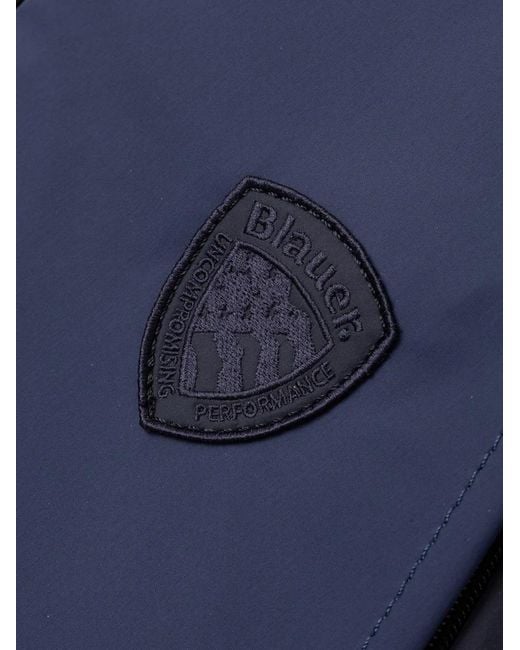 Blauer Blue Logo-Patch Belt Bag for men