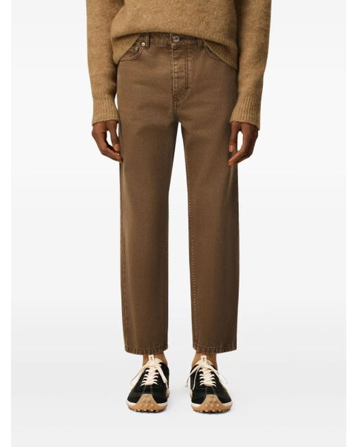 Vaqueros De Corte Tapered AMI de hombre de color Brown