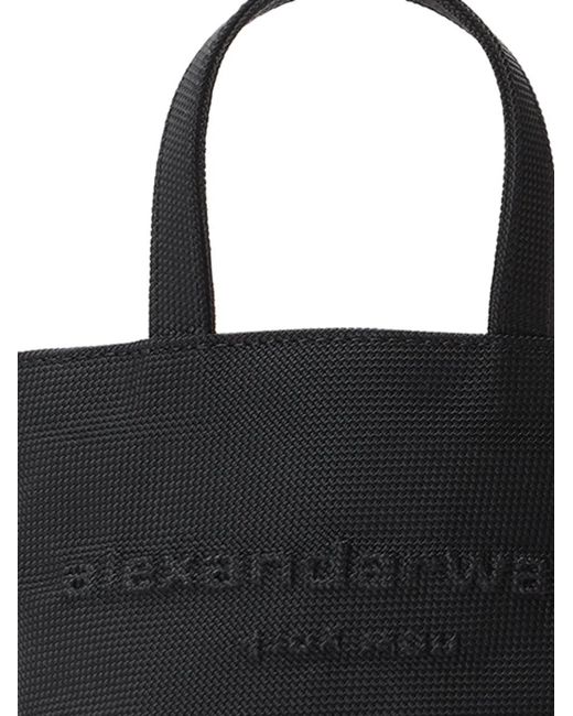 Alexander Wang Black Punch Mini Tote W/ Strap Bags