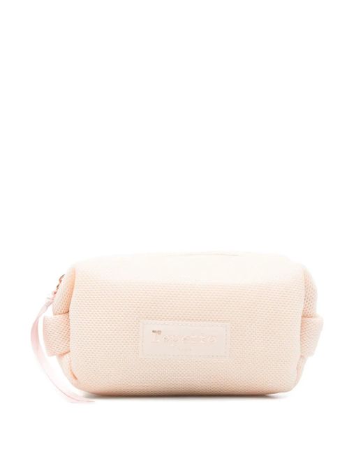 Estuche De Maquillaje De Malla Repetto de color Pink
