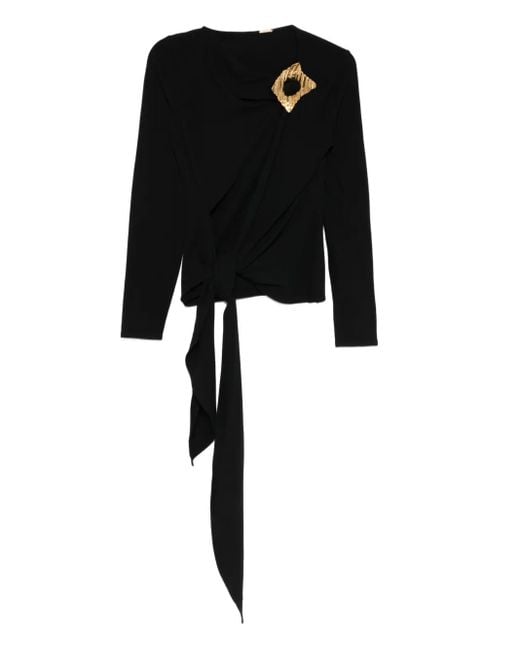 Cult Gaia Black Stassi Top