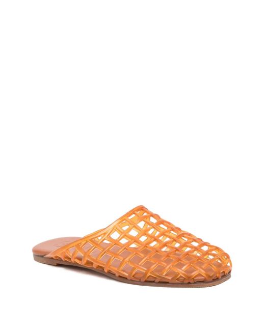 Senso Orange Mules Jacey