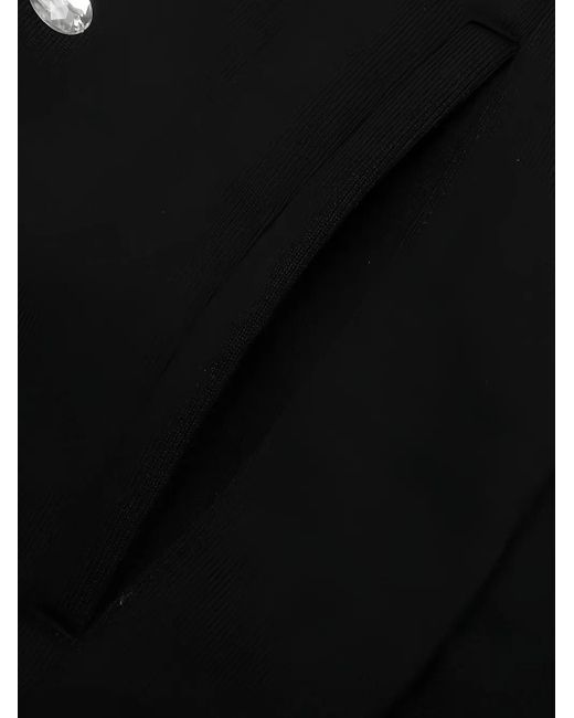 MASTERMIND WORLD Black Skull Crystal-Embellished Sweatshirt for men