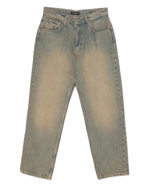 Imperial Gray Faded Effect Jeans for men