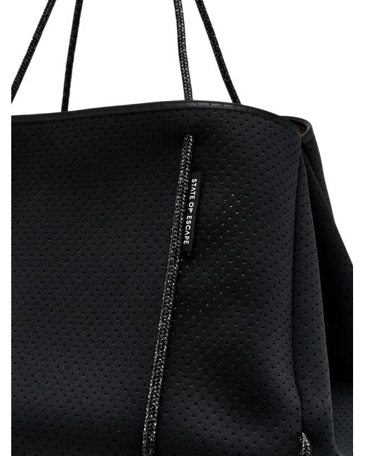 STATE OF ESCAPE Women's Black Escape Tote Bag