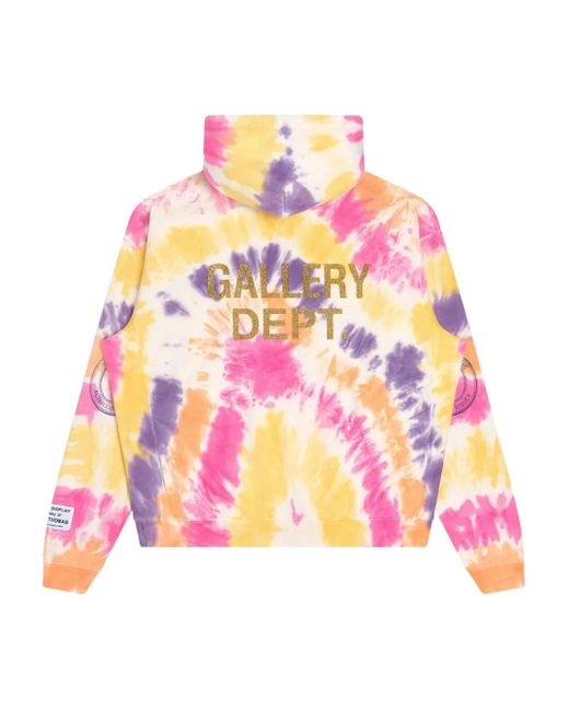 GALLERY DEPT. Pink Peace Love Hoodie for men