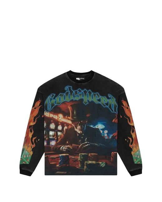 Godspeed Black Life's A Gamble Sweater for men