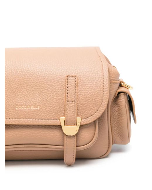 Coccinelle Pink Small Campus Cross Body Bag