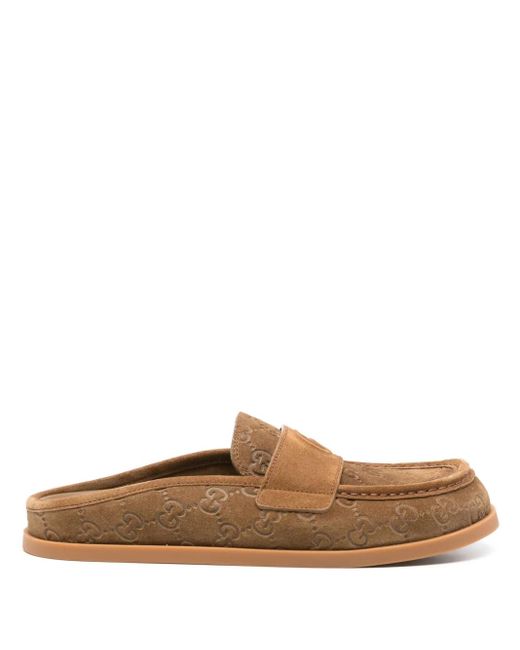 Gucci ダブルg ミュール Brown