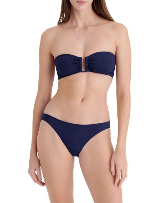 Eres Blue Fripon Bikini Bottoms