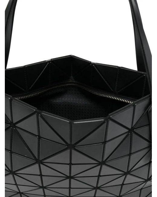 Issey Miyake Black "Rock Matte" Small Tote Bag