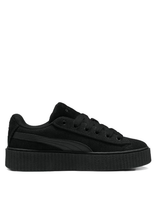 PUMA Creeper Phatty Ribfluwelen Sneakers in het Black voor heren