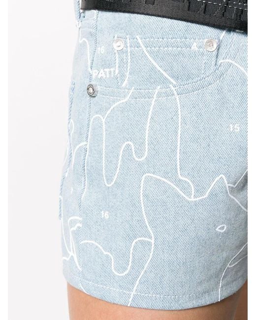 Off-White c/o Virgil Abloh Blue Shorts