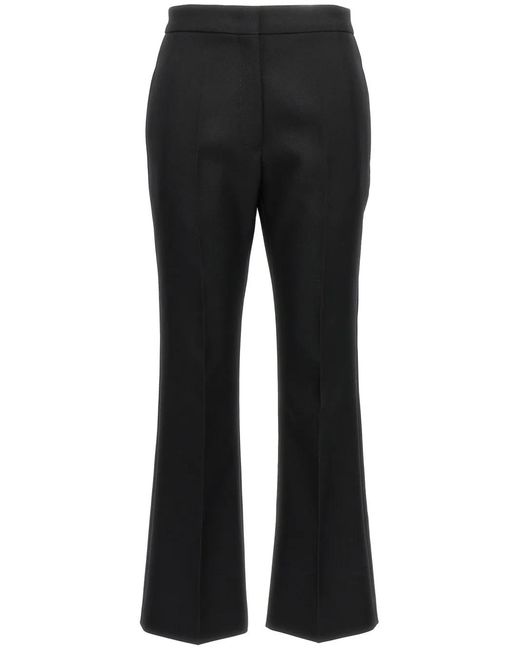 Jil Sander Black Wool Tailored Trousers