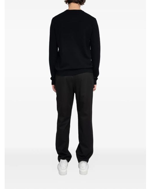 Zadig & Voltaire Black Kennedy Sweater for men