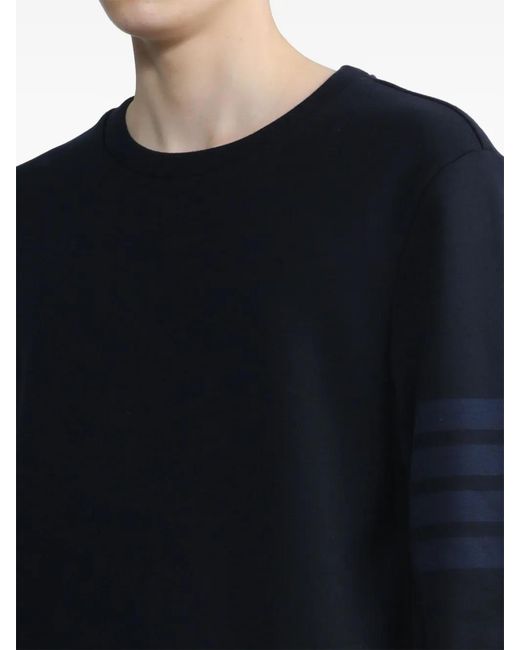 Pull À Détail 4 Bandes Signature Thom Browne pour homme en coloris Blue