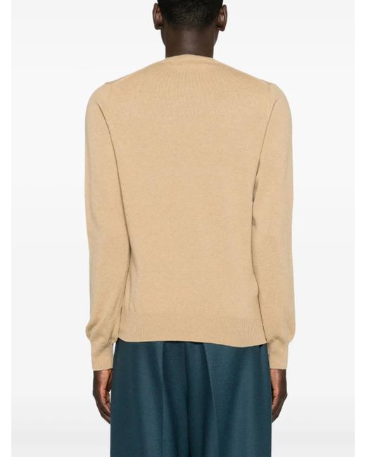 Pull À Patch Cœur COMME DES GARÇONS PLAY en coloris Natural