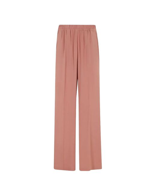 Seventy Pink Elasticated-Waistband Trousers