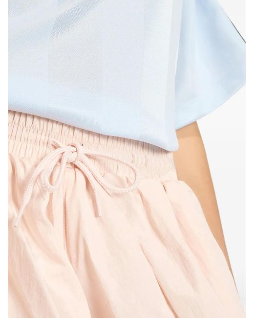Adidas White Adilenium 5.0 Balloon Shorts