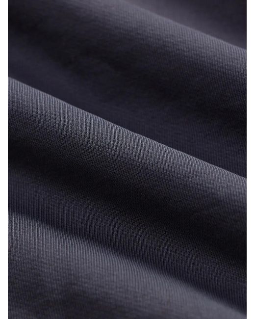 RRL Blue Chest-Pocket Graphic-Print Sweatshirt for men