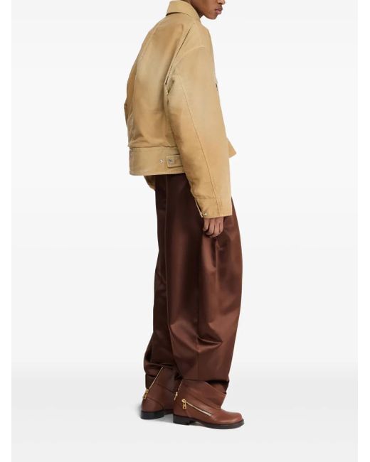 J.W. Anderson Natural Flared-Hem Jacket