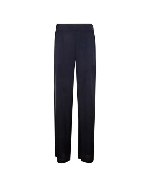 Silk95five Blue Elasticated-Waist Trousers