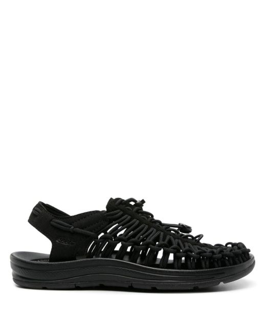 Keen Black Uneek Two-cord Sandals
