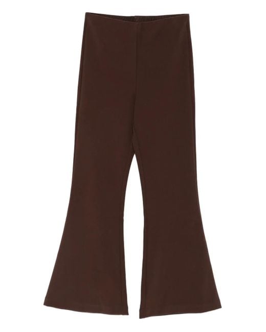 By Malene Birger Brown Vilanna Flared Trousers
