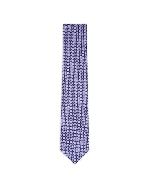 Brioni Purple Patterned Tie for men