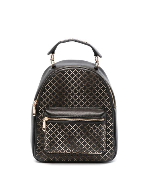 Liu Jo Black Stud-embellished Backpack