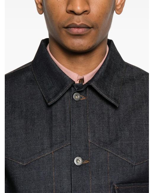 メンズ Jil Sander デニムジャケット Blue