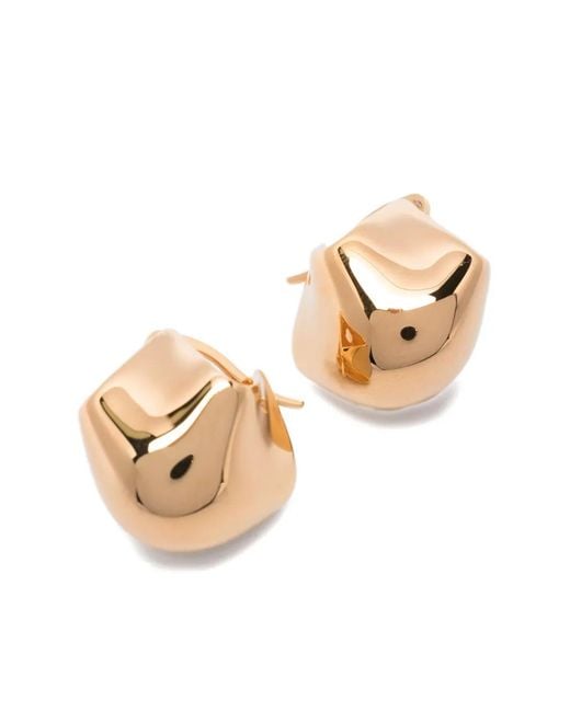 Khaite Metallic Earrings