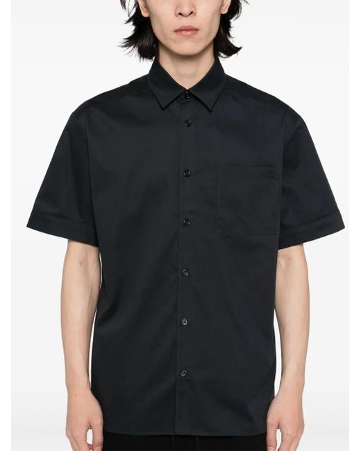 A.P.C. Hemd Mit Logo in Black für Herren