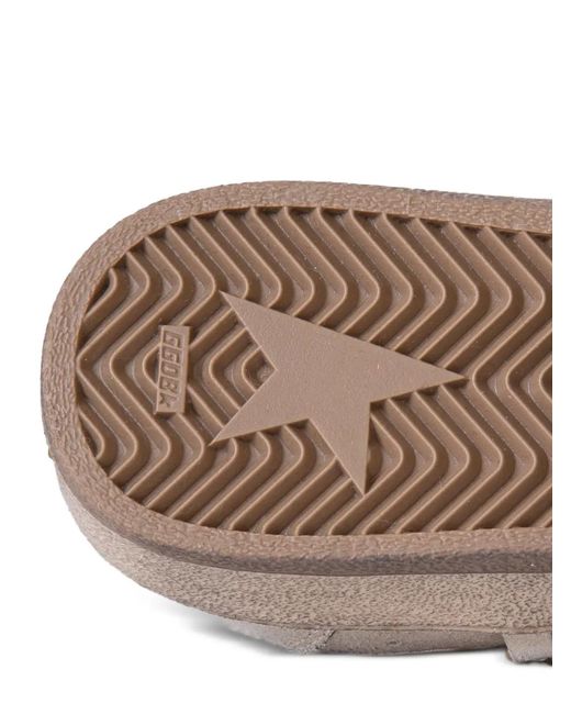 Golden Goose Deluxe Brand White Ball Star Shimmer Sneakers for men