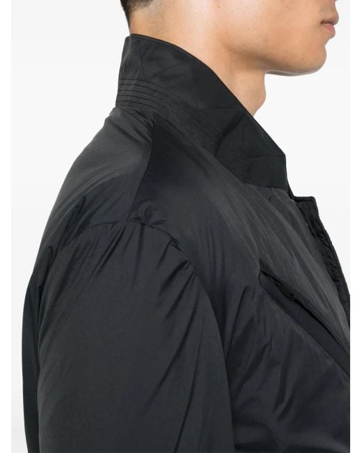 Y-3 Black Multi-Pocket Padded Jacket for men