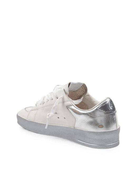 Golden Goose Deluxe Brand White Stardan Sneakers