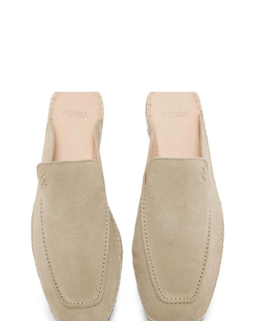 Forsa White Emmanuel Suede Espadrilles for men