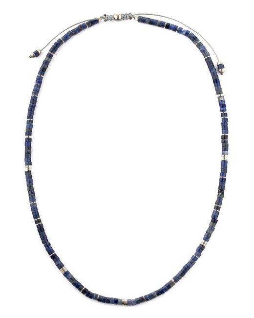 M. Cohen Metallic Tucson Beaded Necklace for men