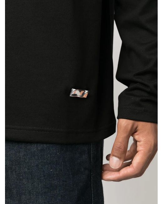 Jil Sander Black T-Shirt With Logo for men