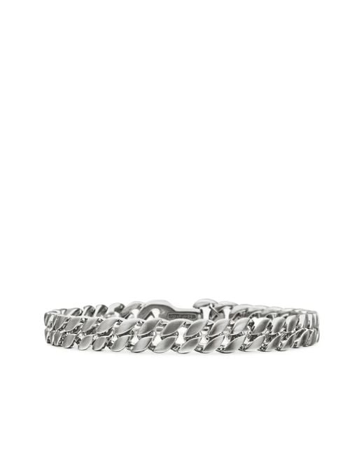 David Yurman Metallic Sterling Curb Chain Bracelet (8Mm) for men