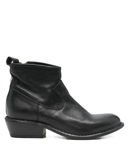 Fiorentini + Baker Black Rocker Ren Boots